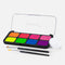 Glow in de dark schminkset op waterbasis met 8 kleuren van Paint-A-Boo
