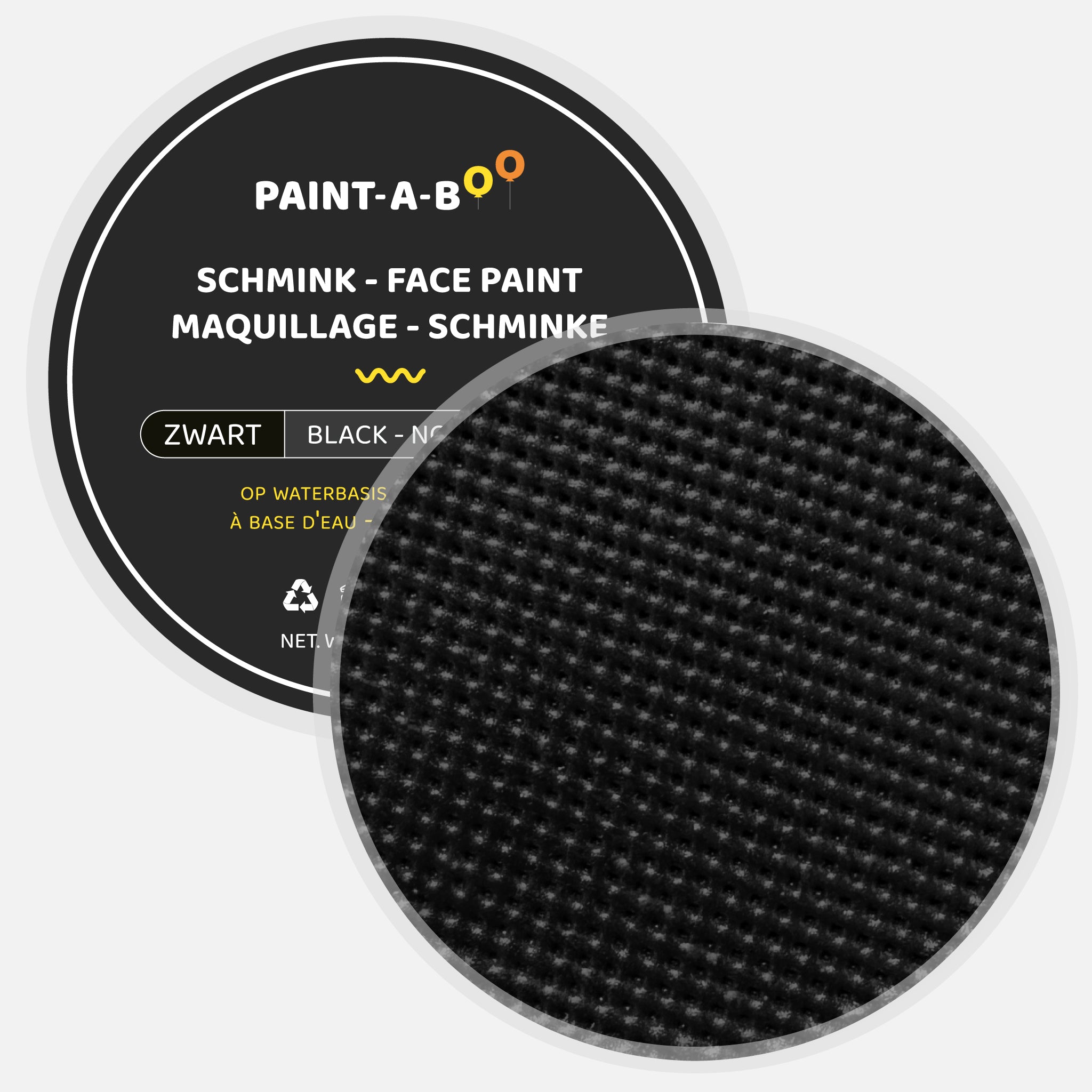 Paintaboo Zwarte Schmink
