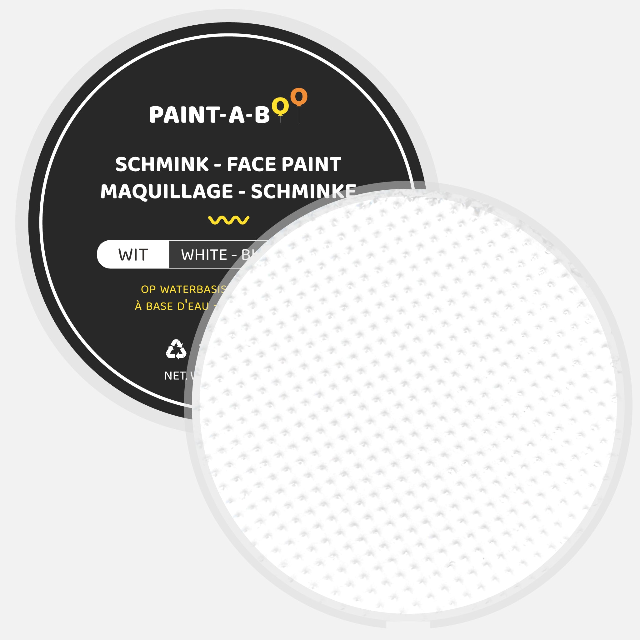 Schmink wit in potje