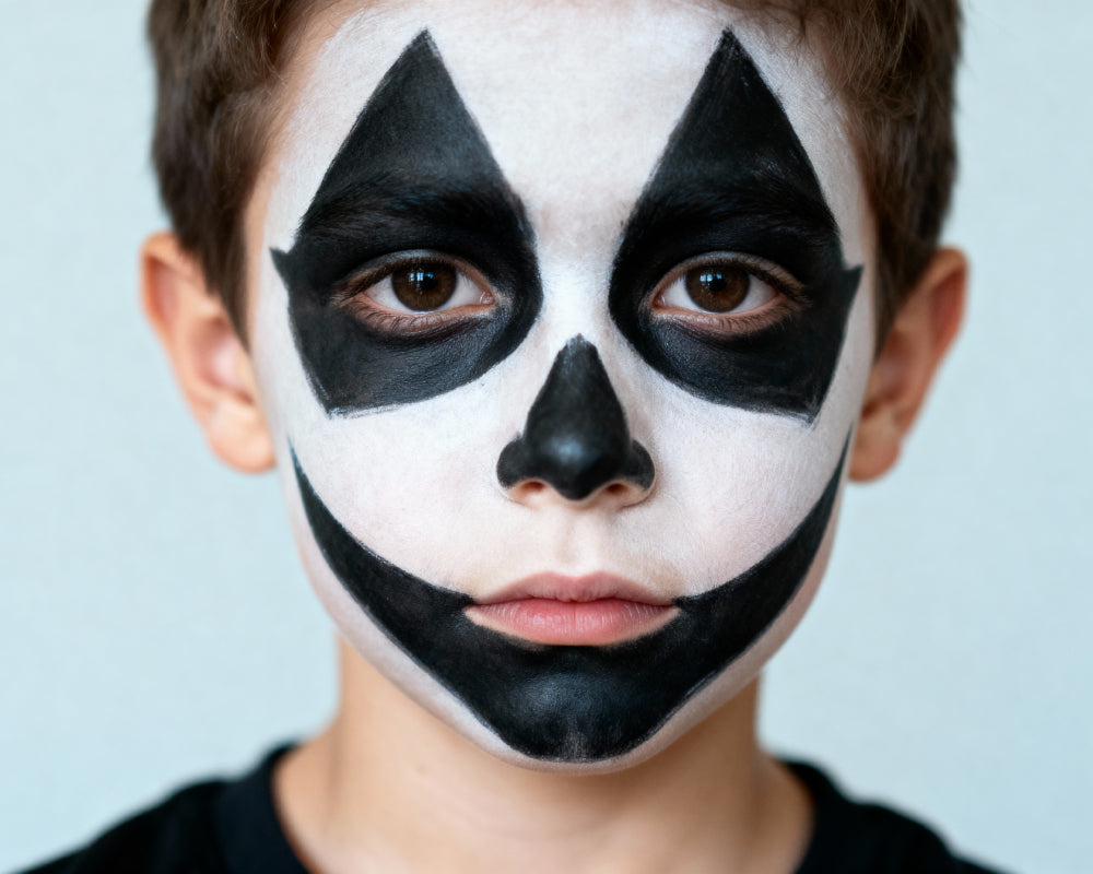 Zwarte schmink voor klassieke personages